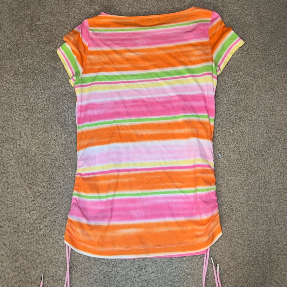 Chaps Orange, Pink & Green Shirt size XS - Picture 5 of 5